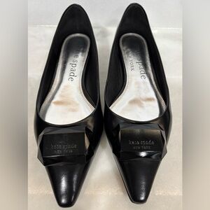 Kate Spade Black Heels with Embellishment